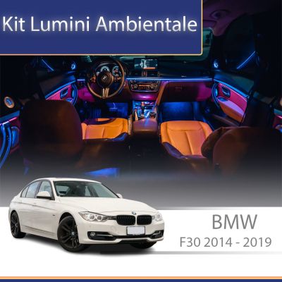Lumini Ambientale BMW Seria 3 4 si GT 2014-2019 dedicat panou cotiera control telefon sau sistem original