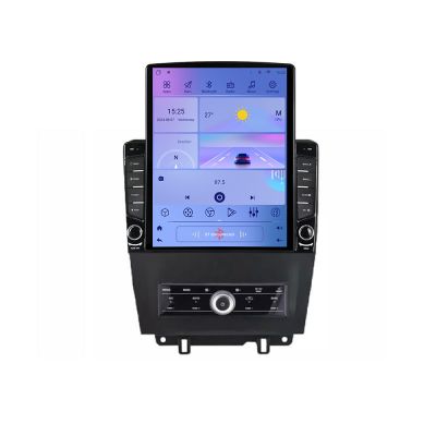 Navigatie Ford Mustang 2009-2014 ecran tip TESLA 9.7" cu Android Radio Bluetooth Internet GPS WIFI 2+32 DSP Quad Core