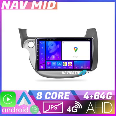 Navigatie Honda Fit 2008 2013 EDOTEC-LITE Android radio gps internet Octa core 4 64 Carplay