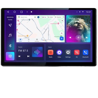 Navigatie dedicata Eclipse Cross 2019- N-eclipse Edonav ecran 13" 2K 4+32 Android Waze USB Navigatie 4G 360 Toslink Youtube Ra