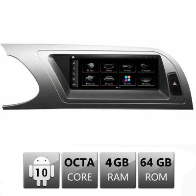 Navigatie Audi A5 MMI3G 2009-2015 android ecran 8.8" internet gps bluetooth camera wifi 3G EDT-A5-MMI3G-09