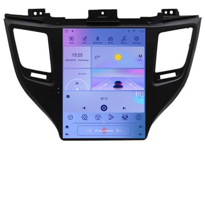Navigatie Hyundai Tucson 2015-2020 tip tesla radio gps internet 4 Core carplay android auto 2+32 kit-tesla-546+EDT-E