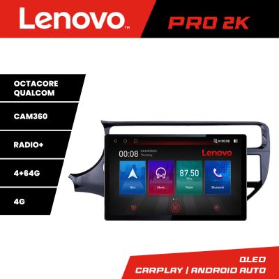 Navigatie Kia Rio K-504 Lenovo PRO 4+64 13 inch 2K android 4G DSP gps internet  8Core