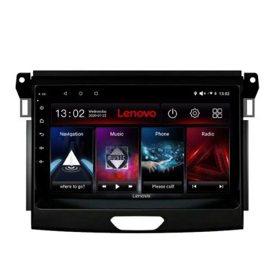 Navigatie Ford Ranger Lenovo Kit-574 8 core QLED 2K 4+64 360 Android Waze USB Navigatie Internet Youtube Radio