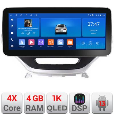 Navigatie Jeep Cherokee 2014-2019 Manual K-248 Edotec 4+64 12.3 inch Incell 1K android Wifi 5Ghz gps internet 32