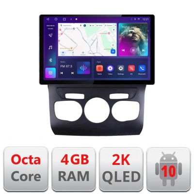 Navigatie dedicata Citroen C4 2011-2016 Quad Core N-241 Edonav ecran 13" 2K 4+32 Android Waze USB Navigatie 4G 360 Toslink You
