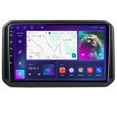 Navigatie Suzuki Ignis 2016- B-IGNIS16 Android Ecran QLED octa core 4+64 carplay android auto KIT-IGNIS16+EDT-E309V3