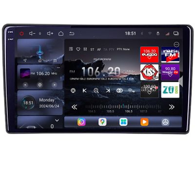 Navigatie VW Passat B5  Qled 2K Octa Core 12+256GB LTE 4G DSP Wifi 5Ghz android auto carplay radio gps internet kit-b5-v2+EDT-E809-2K