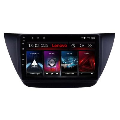 Navigatie Mitubishi Lancer 2001-2007 Lenovo Kit-LANCER07 8 core 6+128 GB Android Waze USB Navigatie Internet Youtube Radio