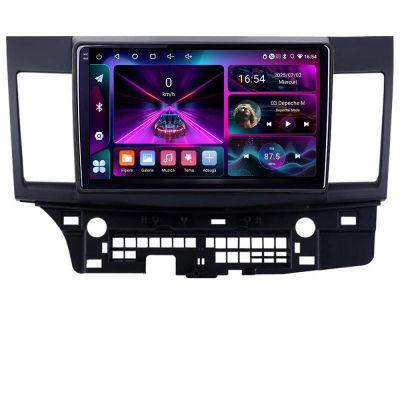 Navigatie Mitsubishi Lancer A-037  4+64 InCell Display 1K Android Waze USB Navigatie Internet Youtube Radio