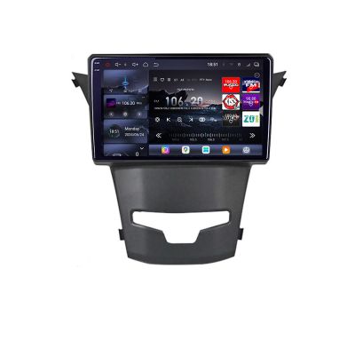 Navigatie Ssangyong Korando 2014-2019 Edotec Kit-1159 8 core QLED 2K 12+256GB 360 Android Waze USB Navigatie Internet Youtube Radio