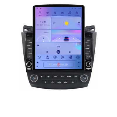 Navigatie Honda Accord 2004-2008 K-accord ecran tip TESLA 9.7" cu Android Radio Bluetooth Internet GPS WIFI 2+32 DSP Q