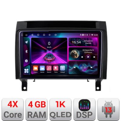 Navigatie Mercedes SLK 2004-2011 A-SLK  4+64 InCell Display 1K Android Waze USB Navigatie Internet Youtube Radio