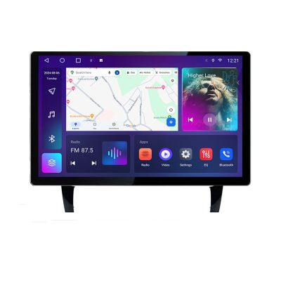 Navigatie dedicata Porsche Cayenne 2002-2011 N-443 Edonav ecran 13" 2K 4+32 Android Waze USB Navigatie 4G 360 Toslink Youtube