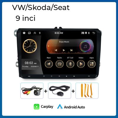 Navigație Volkswagen Multivan T5 New Beetle Scirocco Sharan, 9 inci, 2003 - 2017