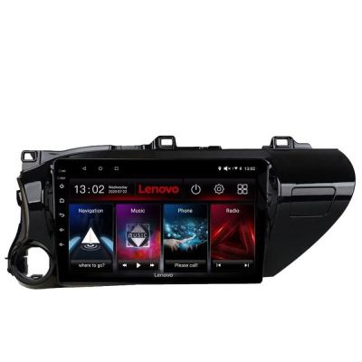 Navigatie Toyota Hilux 2016- Lenovo Kit-TY59 8 core QLED 2K 4+64 360 Android Waze USB Navigatie Internet Youtube Radio