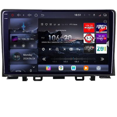 Navigatie Kia Rio 2019- Android radio gps internet 8 core QLED 2K 12+256GB 360 Edotec