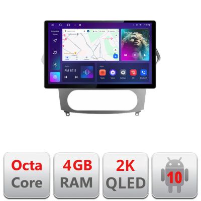 Navigatie dedicata Ford Mondeo 2006-2010 N-MONDEO-AC Edonav ecran 13" 2K 4+32 Android Waze USB Navigatie 4G 360 Toslink Youtub