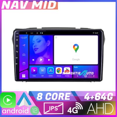 Navigatie Suzuki Alto 2009 2016 EDOTEC-LITE Android Ecran 720P Octa Core 4 64 Carplay
