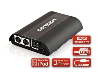 Interfata integrare AUX-In, USB, iPod, Bluetooth, Dension Gateway 500S (Dual FOT) v3