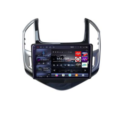 Navigatie Chevrolet Cruze 2013- Edotec Kit-1267 8 core QLED 2K 12+256GB 360 Android Waze USB Navigatie Internet Youtube Radio