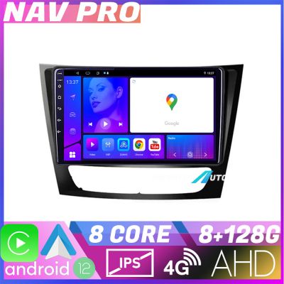 Navigatie Mercedes W211 W219 KIT 090 EDOTEC-LITE Android Ecran 720P Octa Core 8 128 Carplay