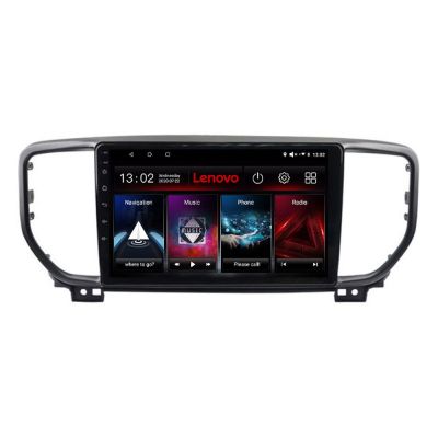 Navigatie Kia Sportage facelift 2019 - Lenovo Kit-sportage-19 4+64 GB Android Waze USB Navigatie Internet Youtube Radio