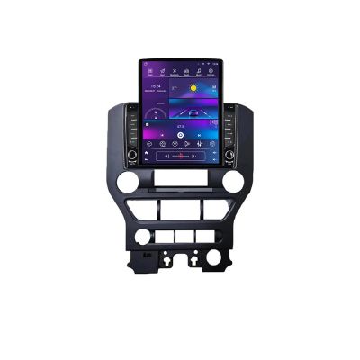 Navigatie Ford Mustang 2015-2020 K-MUSTANG ecran tip TESLA 9.7" cu Android Radio Bluetooth Internet GPS WIFI 2+32 DSP