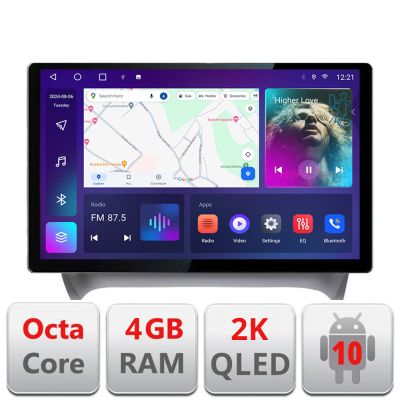 Navigatie dedicata Audi TT 2004-2011 Quad Core N-078 Edonav ecran 13" 2K 4+32 Android Waze USB Navigatie 4G 360 Toslink Youtub