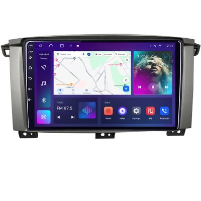Navigatie Toyota Land Cruiser L100 2002-2006 Android radio gps internet quad core 4+64 carplay android auto KIT-L105+EDT-E310v3