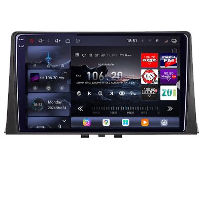 Navigatie Citroen Berlingo 2019-2021 Edotec Kit-berlingo18 8 core QLED 2K 12+256GB 360 Android Waze USB Navigatie Internet Youtube Radio v3