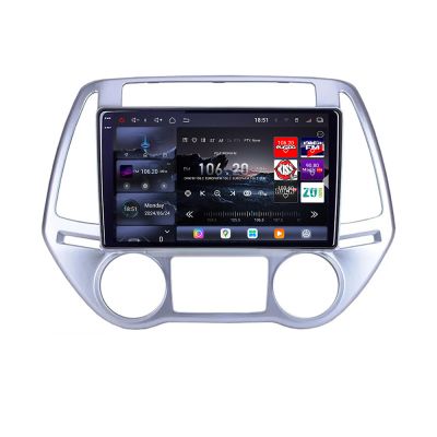 Navigatie Hyundai I20 2011-2014 manual si automat Android radio gps internet 8 core QLED 2K 12+256GB 360 Edotec