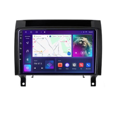 Navigatie Mercedes SLK 2004-2011 B-SLK Android Ecran QLED octa core 4+64 carplay android auto KIT-SLK+EDT-E309V3