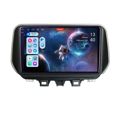 Navigatie Hyundai Tucson 2019  Lenovo Kit-1135 8 core QLED 2K 12+256 360 Android Waze USB Navigatie Internet Youtube Radio
