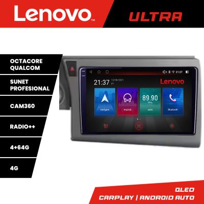 Navigatie Audi A6 C6 2004-2010 Qled 1K Octa Core 4+64 LTE 4G DSP Wifi 5Ghz HDMI android auto carplay radio gps internet kit-a6-c6+ULTRA-9-4+64