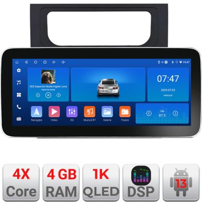 Navigatie VW Touran 2010-2016 K-touran3 Edotec 4+64 12.3 inch Incell 1K android Wifi 5Ghz gps internet a