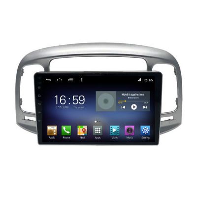 Navigatie Hyundai Accent 2009-2012 F-accent Octa Core cu Android Radio Bluetooth Internet GPS WIFI DSP 8+128GB 4G