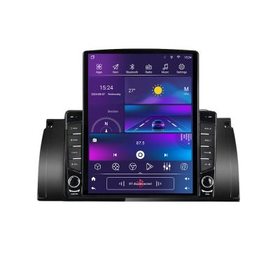 Navigatie BMW E39 si E53 G-082 ecran tip TESLA 9.7" cu Android Radio Bluetooth Internet GPS WIFI 4+32GB DSP 4G Octa Co