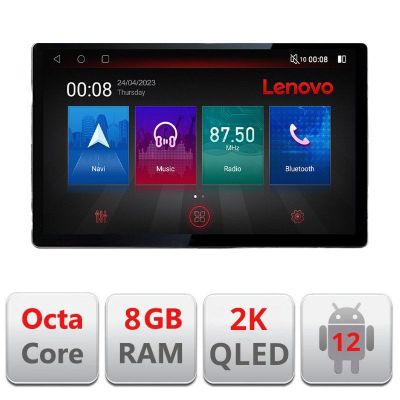 Navigatie VW Touareg 2012-2019 N-1142 ecran 13" 2K 8+128 Android Waze USB Navigatie 4G 360 Toslink Youtube Radi