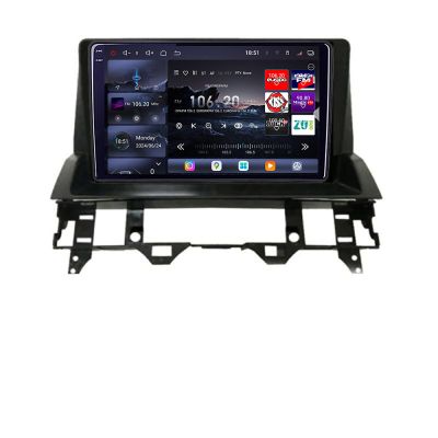 Navigatie Mazda 6 2004-2008 Edotec Kit-MZD6 8 core QLED 2K 12+256GB 360 Android Waze USB Navigatie Internet Youtube Radio