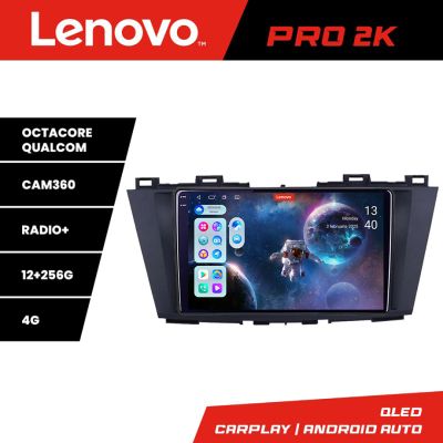 Navigatie Mazda 5 2010-2017 Lenovo Kit-117 8 core QLED 2K 12+256 360 Android Waze USB Navigatie Internet Youtube Radio