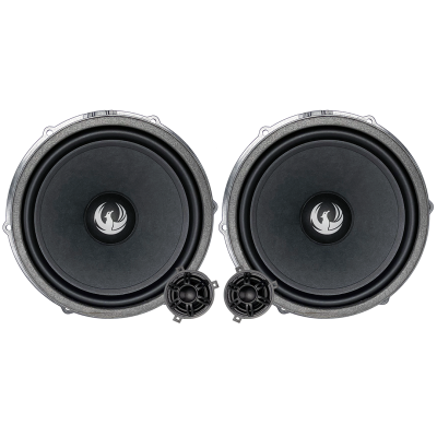 Kit de difuzoare pe 2 căi VW 7” (180 mm) cu filtre si cabluri plug & play 90W RMS/180W MAX 4Ohm Phoenix Gold ZDSW7CS v1