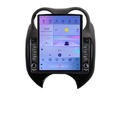 Navigatie Nissan Micra 2010-2014 Android radio gps internet quad core 2+32 ecran vertical 9.7" KIT-micra2010+EDT-E708