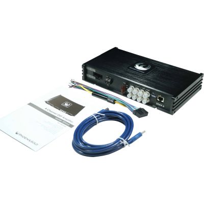 Amplificatoare Phoenix Gold  ZDA4.6, 6 canale DSP + 4 canale amplificator - 4x100W, clasa D