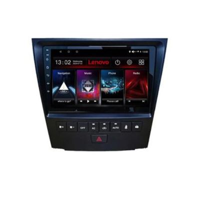 Navigatie Lexus GS-04 2004-2011 Lenovo Kit- GS-04 8 core QLED 2K 4+64 360 Android Waze USB Navigatie Internet Youtube Radio