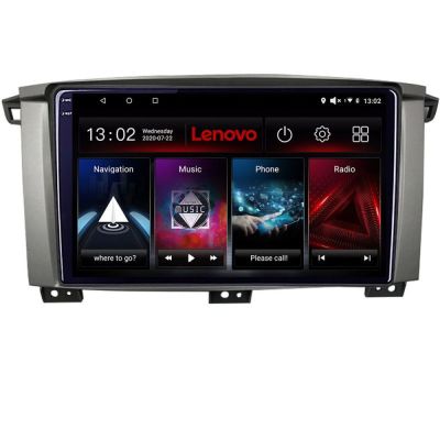 Navigatie Toyota Land Cruiser L100 2002-2006 Android radio gps internet 8 core QLED 2K 4+64 360 Lenovo