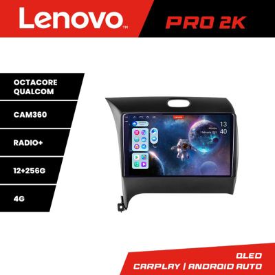 Navigatie Kia Cerato 2013-2017 Lenovo Kit-1562 8 core QLED 2K 12+256 360 Android Waze USB Navigatie Internet Youtube Radio