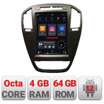 Navigatie Opel Insignia 2009-2013 tip tesla radio gps internet Qualcomm 8X 8+128 360 4G carplay android auto  kit-tesla-114+