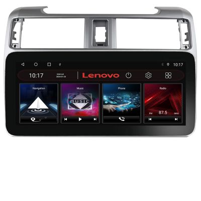 Navigatie Toyota 4runner 2009-2019 Lenovo PRO 4+64 12.3 inch qled android 4G DSP gps internet  KIT-4runner