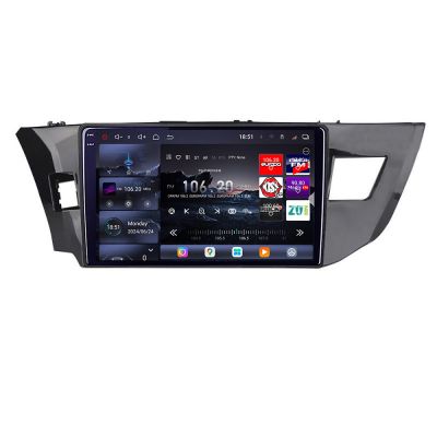 Navigatie Toyota Corolla 2013-2017 Edotec Kit-470 8 core QLED 2K 12+256GB 360 Android Waze USB Navigatie Internet Youtube Radio
